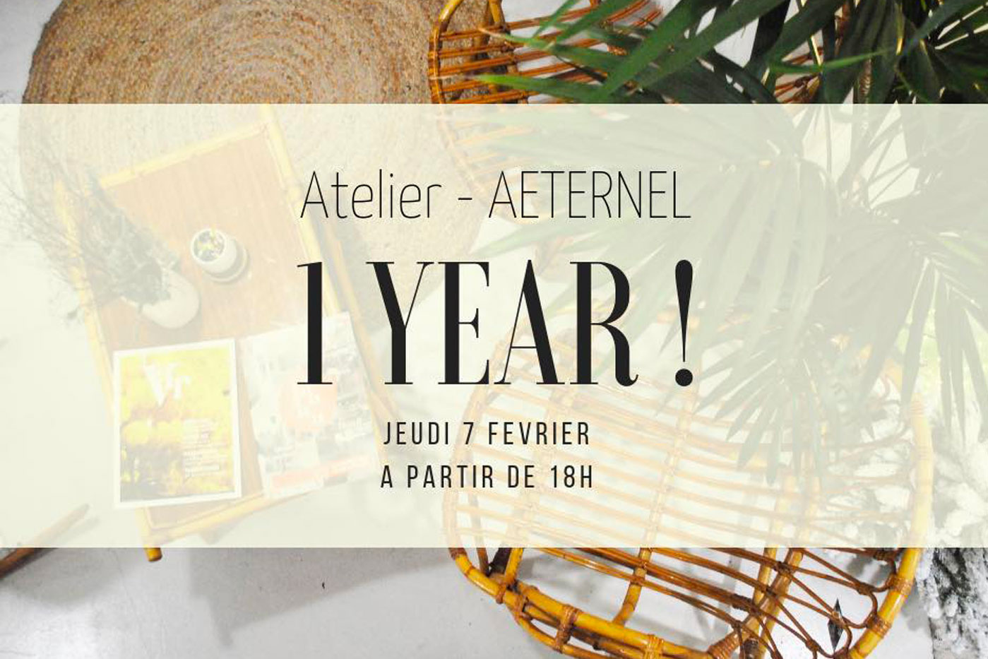 Atelier Aeternel anniversaire