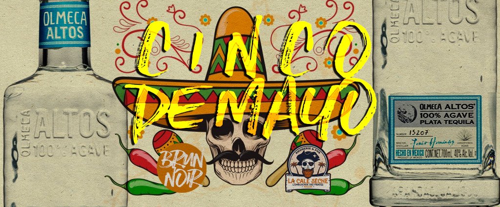 Cinco des Mayo Brun Noir