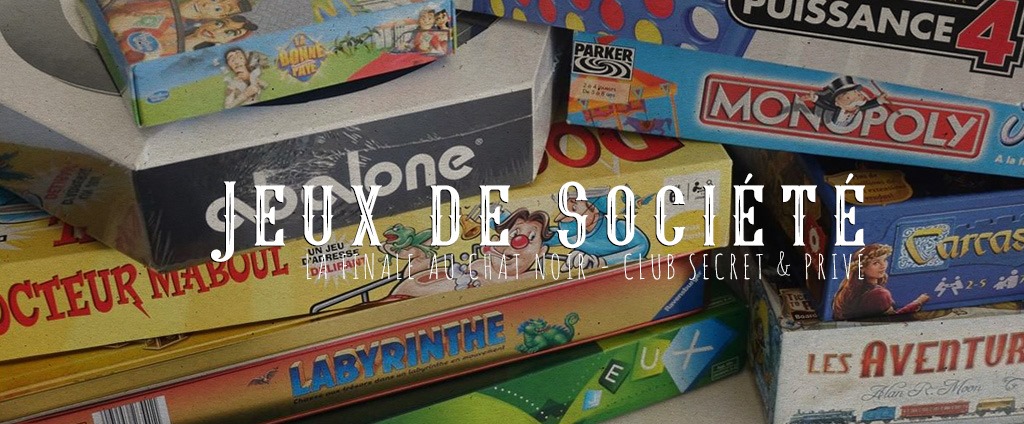Soirée jeux Brun Noir