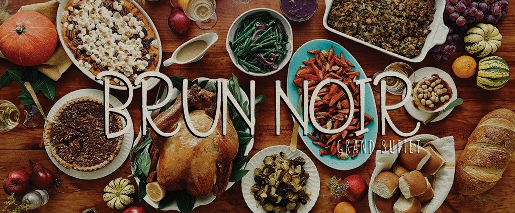 thanksgiving brun noir